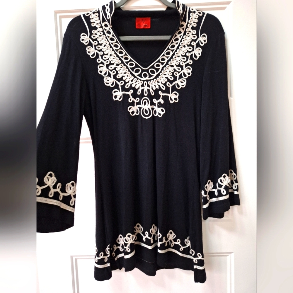 Crochet Tunic Blouse